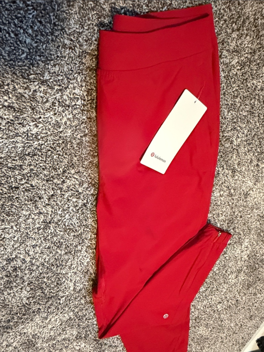 lululemon athletica Kids Bright Red Performance Leggings